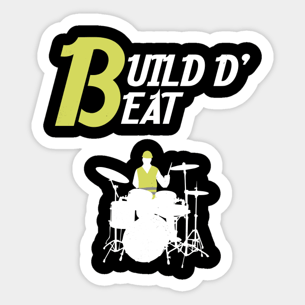 Engineering Student Engineer Drummer Drum Gift Adult Sticker by Freid